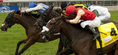 Canadian Star Deceptive Vision Tops Field for $500,000 E.P. Taylor